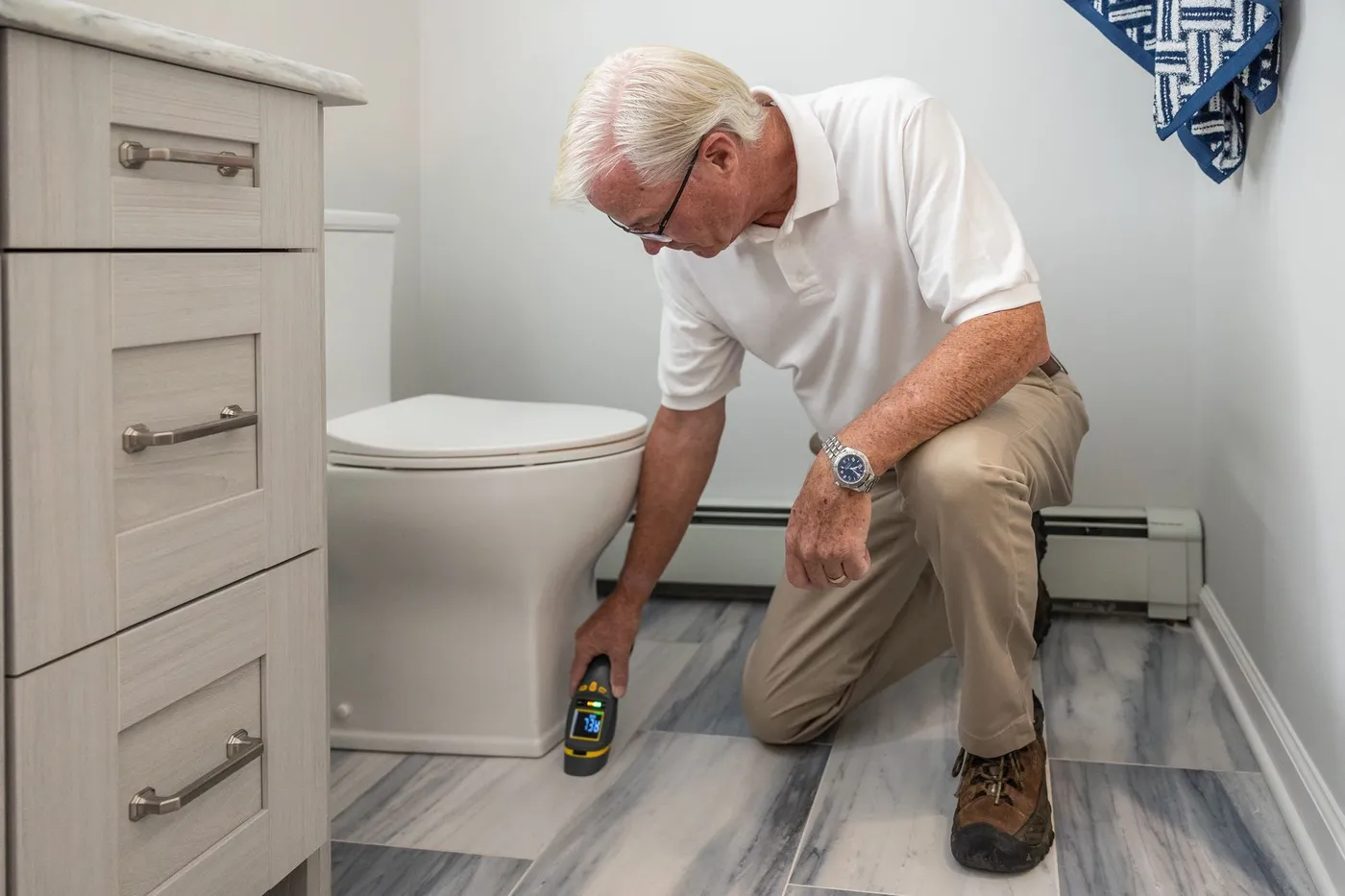 radon testing in Jacksonville home